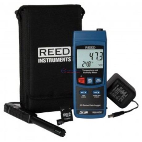 Reed R6050sd-Kit Data Logging Thermo-Hygrometer With Power Adapter And Sd Card Thermo-Hygrometers & Psychrometers image