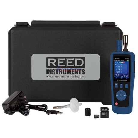 Reed R9930 Air Particle Counter With Video Air Quality & Particle Meters image