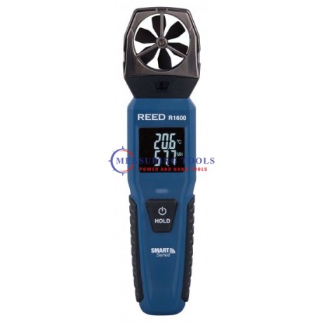 Reed R1600 Vane Anemometer, Bluetooth Smart Series Air Velocity & Manometers image