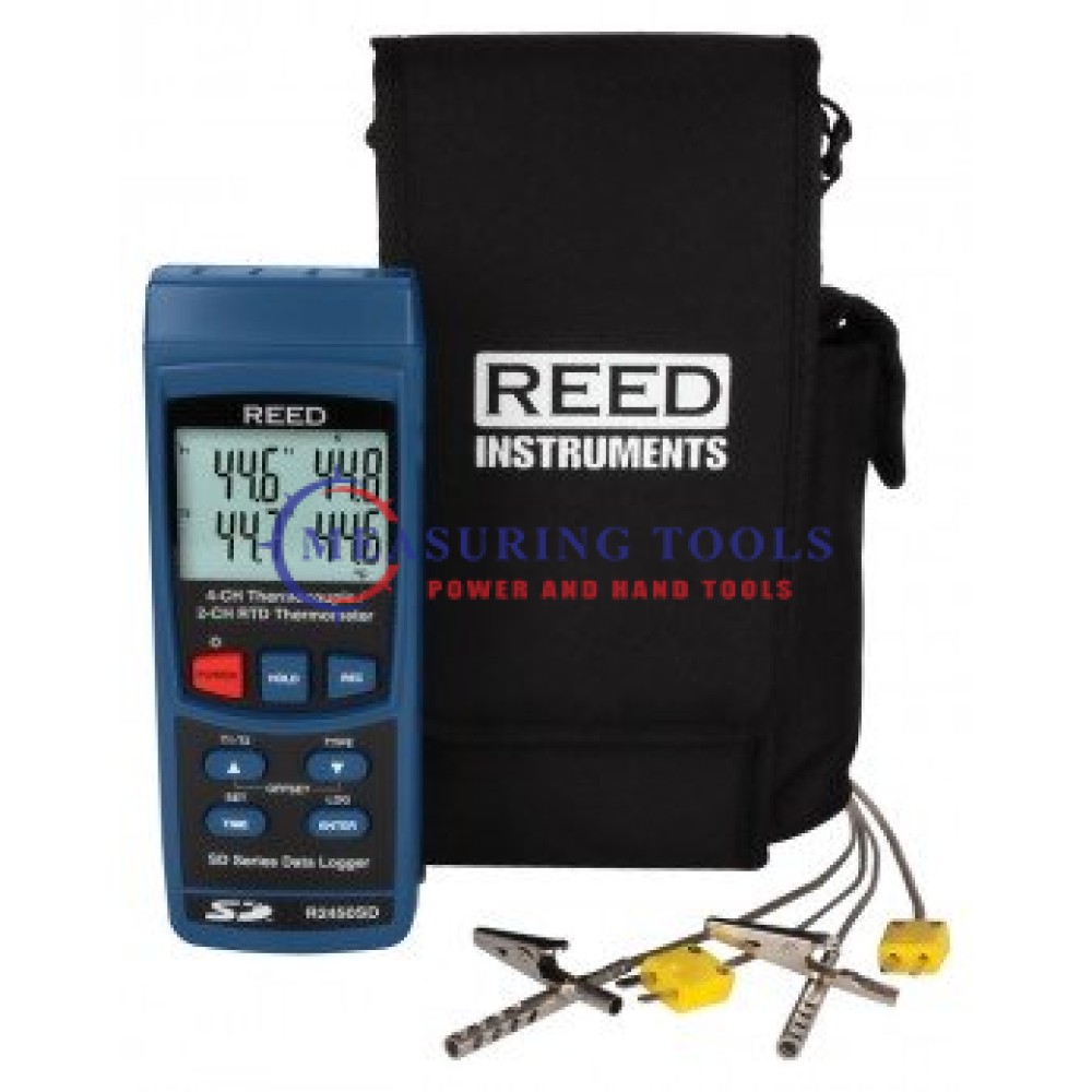 Reed R2450sd-Kit6 Data Logging Thermometer With 2 Oven/Freezer Probes Thermocouples & Digital Thermometers image