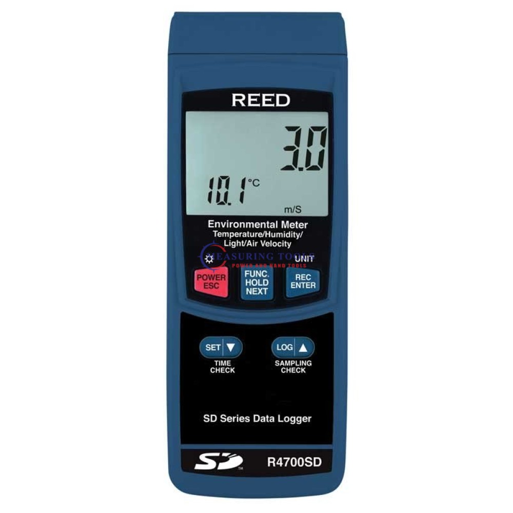 Reed R4700sd Data Logging Environmental Meter Light, Sound, Moisture & Environmental Meters image