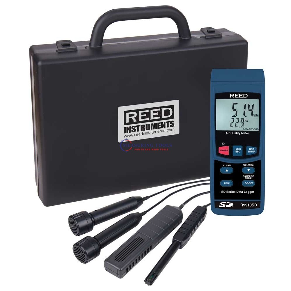Reed R9910sd Data Logging Air Quality Meter Air Quality & Particle Meters image