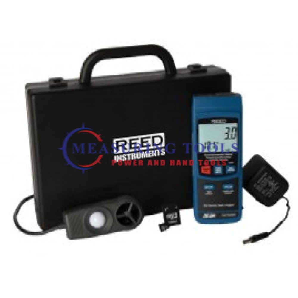 Reed R9910sd-Kit Data Logging Indoor Air Quality Meter With Power Adapter And Sd Card Air Quality & Particle Meters image
