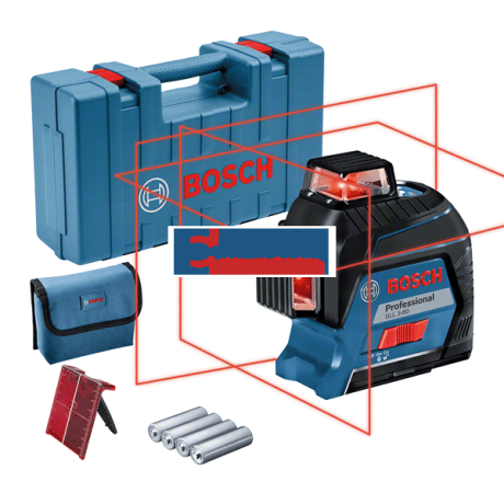 Bosch GLL 3-80 Three-line Laser Laser Levelling Tools image