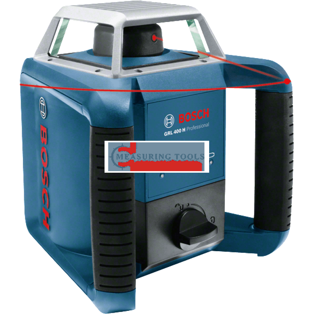 Bosch GRL 400 HV Rotary Laser Incl. LR1 Receiver Laser Levelling Tools image