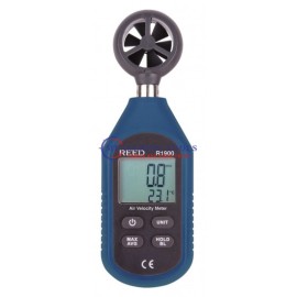 Reed R1900 Anemometer/Thermometer, Rotating Vane, Compact