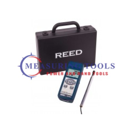 Reed SD-4214 Anemometer/Thermometer, Hot Wire, Data Logger Air Velocity Meters image