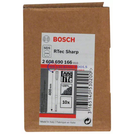 Bosch Flat Chisel RTec Sharp, SDS-max 400 Mm (10pcs) Chisels image