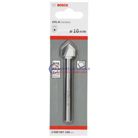 Bosch CYL-9 Ceramic 16 X 90 Mm Cylindrical Drill Bits CYL-9 Cylindrical Drill Bits image