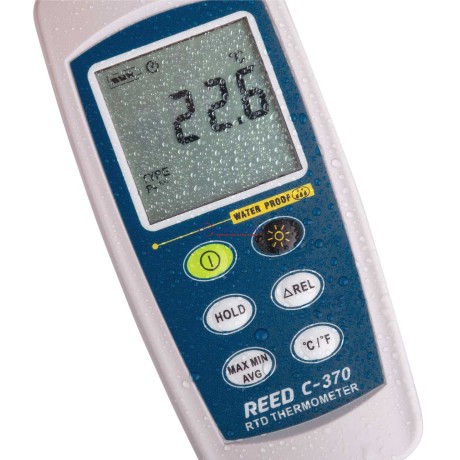 Reed C-370 Thermometer, Rtd, -148/ 572F, -100/300C Digital Thermometers image