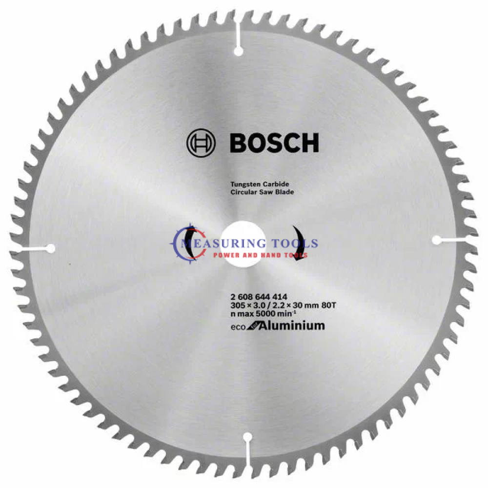 Bosch ECO For Aluminum 305x3.2/2.2x30 80T Circular Saw Blades ECO Circular saw blade image