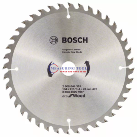 Bosch ECO For Wood 184x2.2/1.4x20 40T Circular Saw Blades