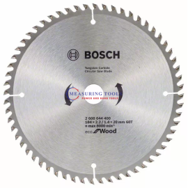 Bosch ECO For Wood 184x2.2/1.4x20 60T Circular Saw Blades