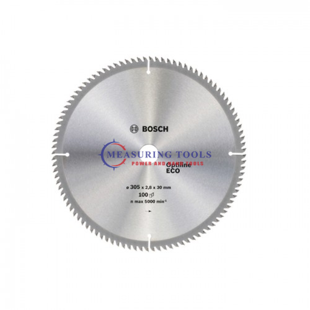 Bosch Optiline ECO, 305 Mm X 30 Mm X 2,8mm, 100T Circular Saw Blades ECO Circular saw blade image