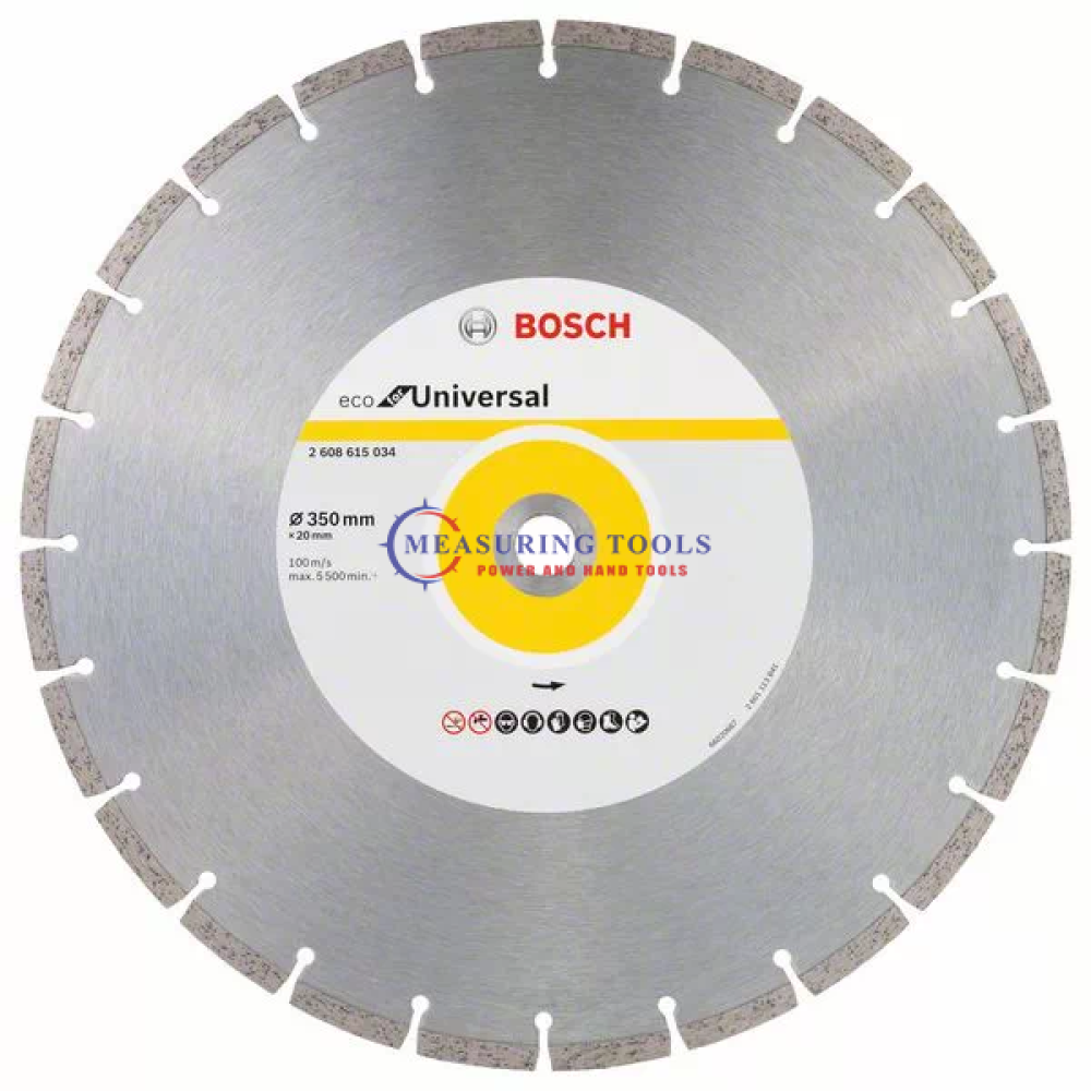 Bosch ECO For Universal 350mm  X 20mm Diamond Cutting Disc ECO Diamond cutting disc image