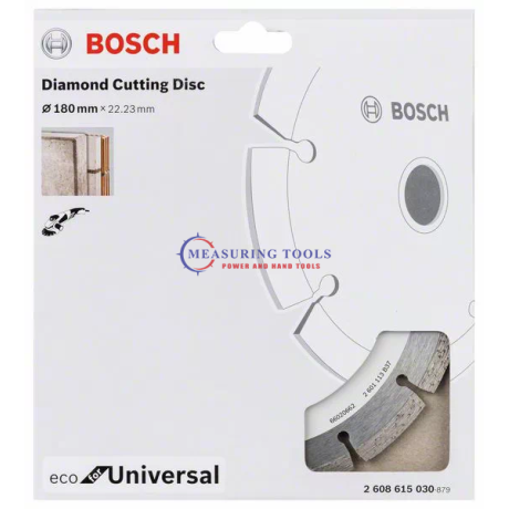 Bosch ECO For Universal 180mm X 22.25mm Diamond Cutting Disc ECO Diamond cutting disc image