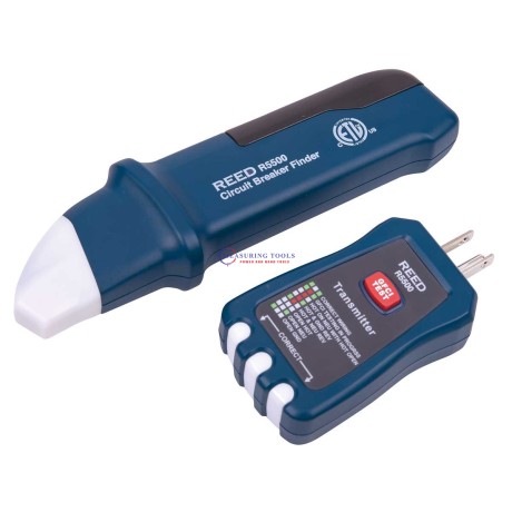 Reed R5500 Circuit Breaker Finder/Receptacle Tester/ Gfci Tester, 3-In-1 Electrical Testers image
