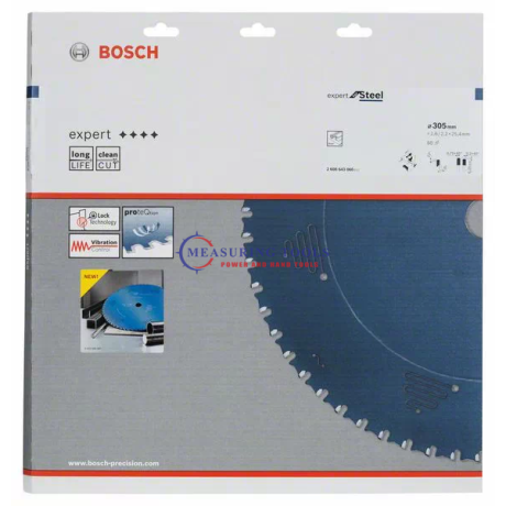 Bosch Expert For Steel 305 Mm X 25,4 Mm X 2,6 Mm, 60T Circular Saw Blades Expert Circular saw blade image