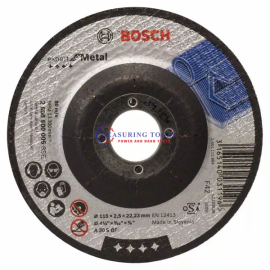 Bosch Expert Cutting Disc With Depressed Centre, 115 Mm, 22,23 Mm, 2,5 Mm