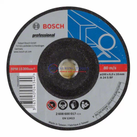 Bosch Expert For Grinding Disc With Depressed Centre, 100 Mm, 16,00  Mm, 6,0 Mm