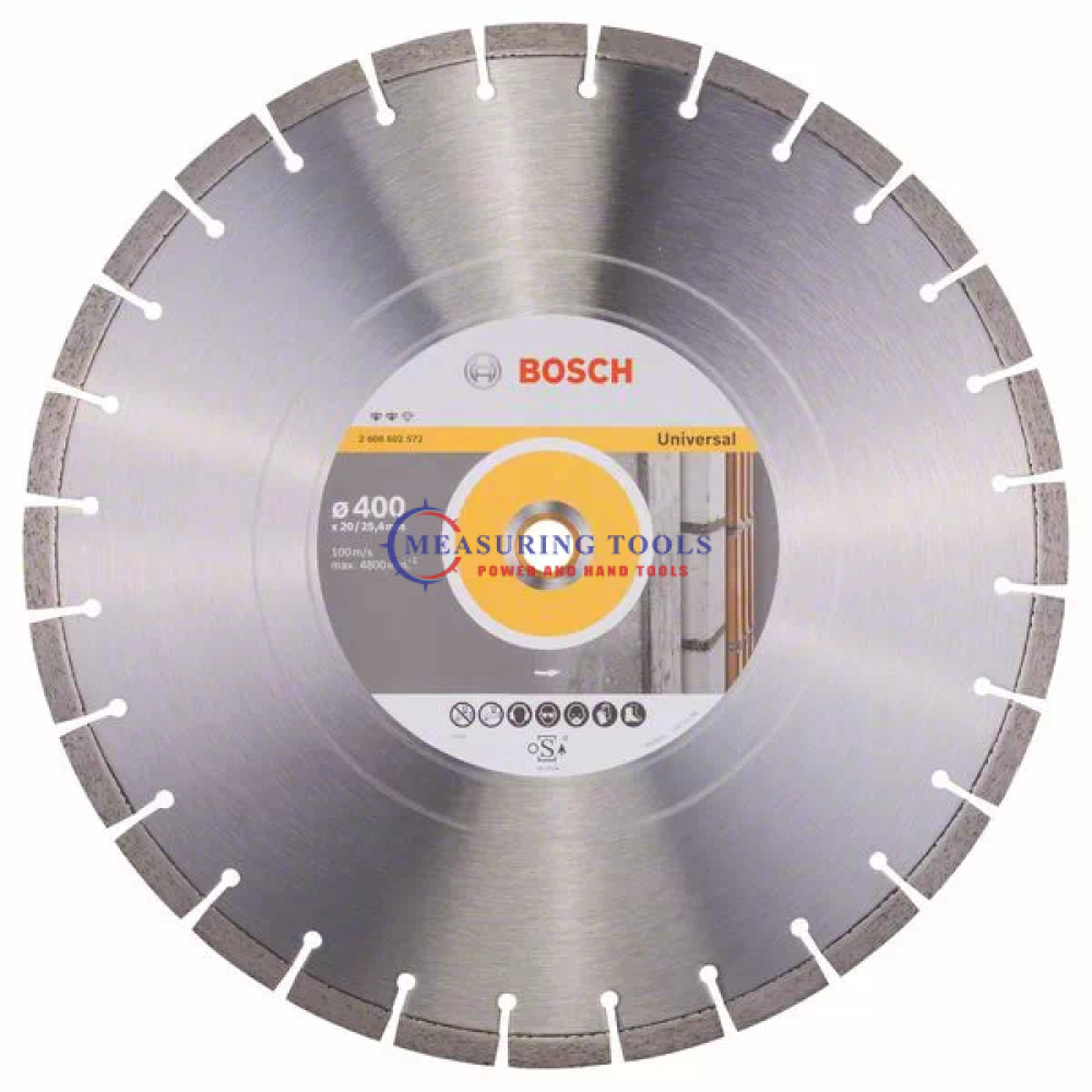 Bosch Expert For Universal 400 Mm X 20/25,40 Mm X 3,2 Mm Diamond Cutting Disc Expert Diamond cutting disc image