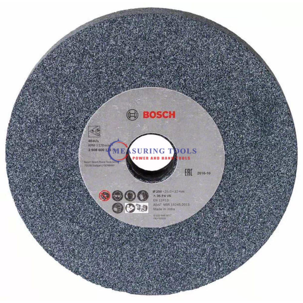 Bosch Grinding Wheel For Double-wheeled Bench Grinder 200 Mm, 32 Mm, 36 Grinding wheels image