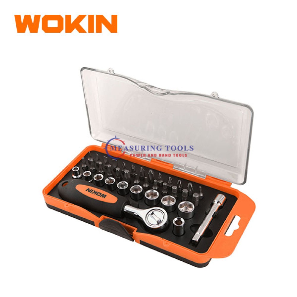 Wokin 38pcs Bits & Sockets Set Fastening Tools image