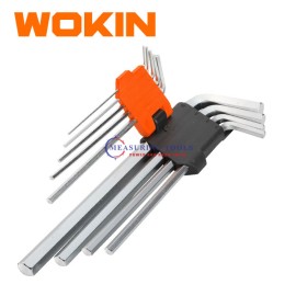 Wokin 9pcs Extra-Long Arm Hex Key Set