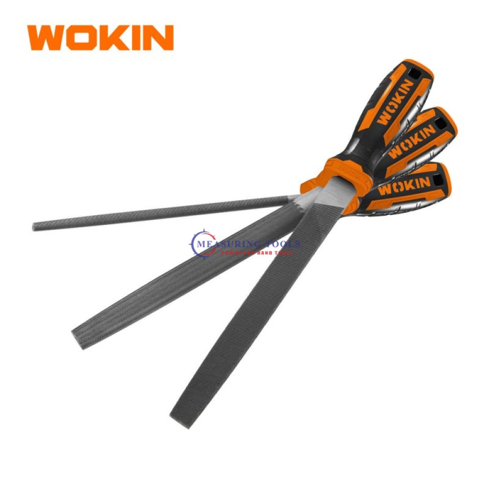 Wokin 3pcs Steel Files Set 8inch Finishing Tools image