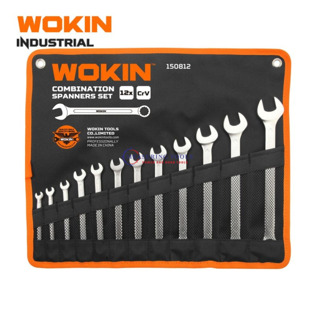 Wokin 12pcs Combination Wrench Set Mechanics Tools image