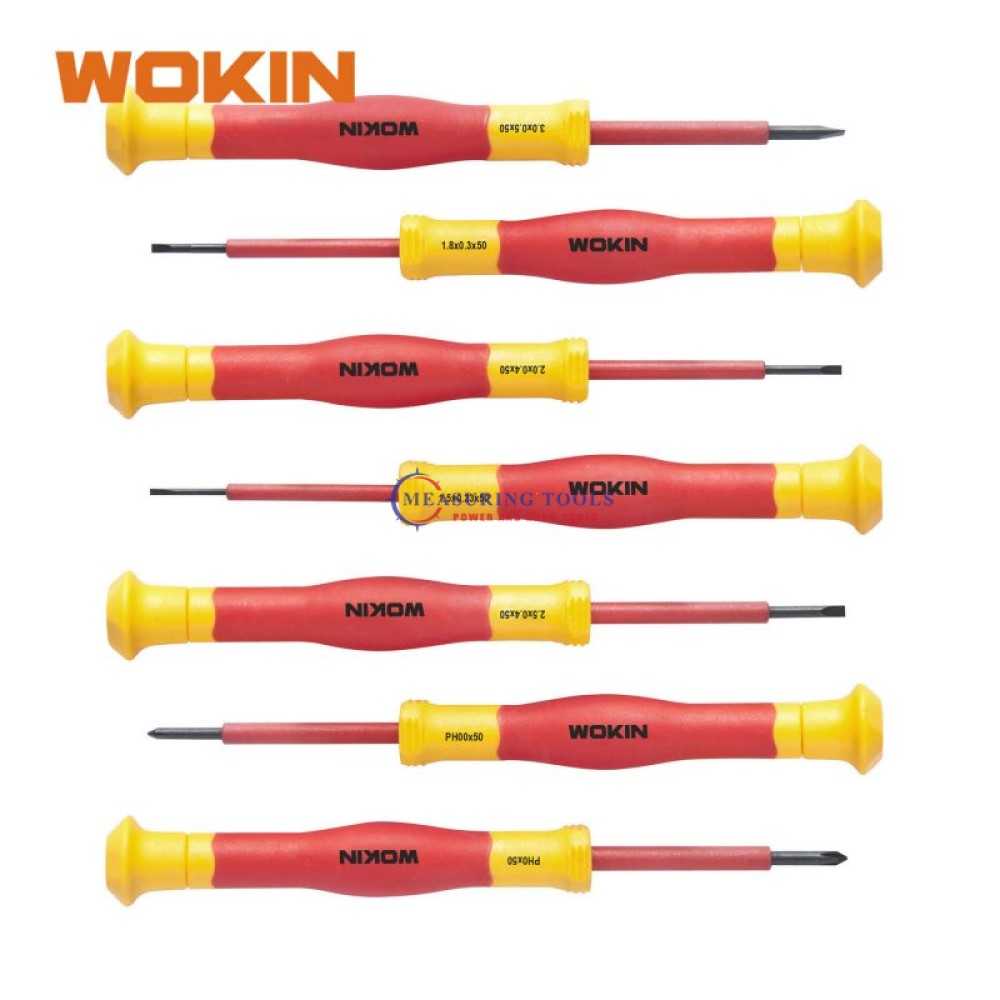 Wokin 7pcs Insulated Precision Screwdriver Insulated Tools image