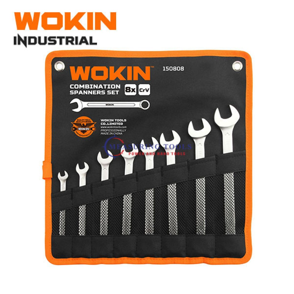 Wokin 8pcs Combination Spanners Set Mechanics Tools image