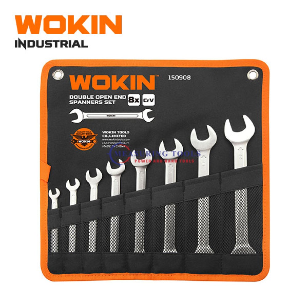 Wokin 8pcs Double Open End Wrench Set Mechanics Tools image