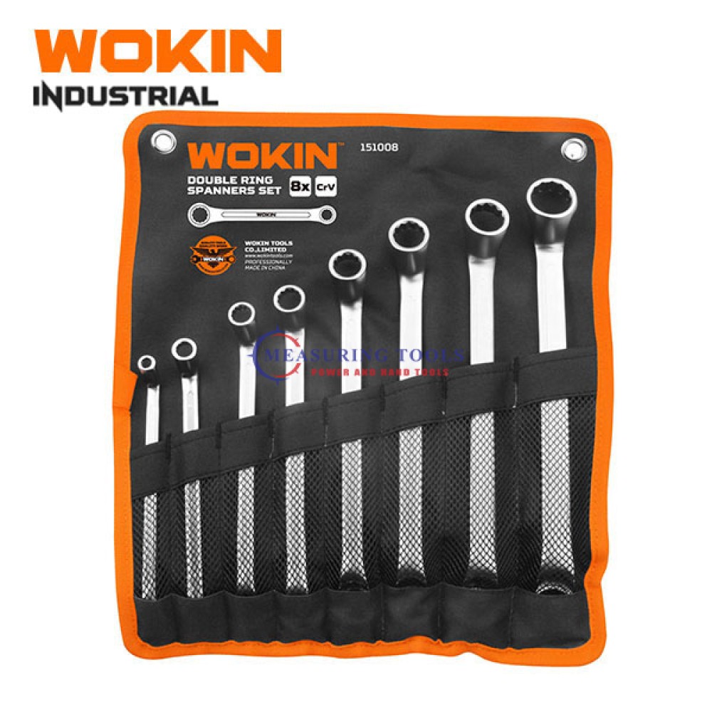 Wokin 8pcs Double Ring Wrench Set Mechanics Tools image