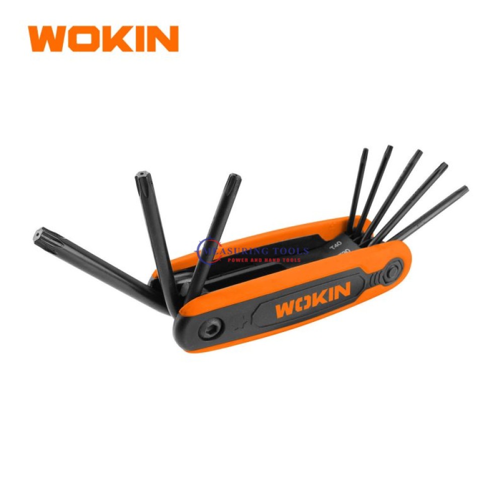 Wokin 8pcs Folding Torx Hex Key Set Fastening Tools image