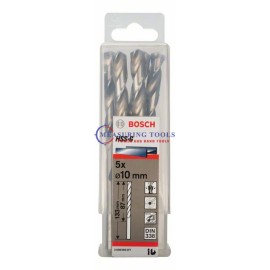 Bosch HSS-G, DIN 338 10 X 87 X 133 Mm (5pcs) Metal Drill Bits