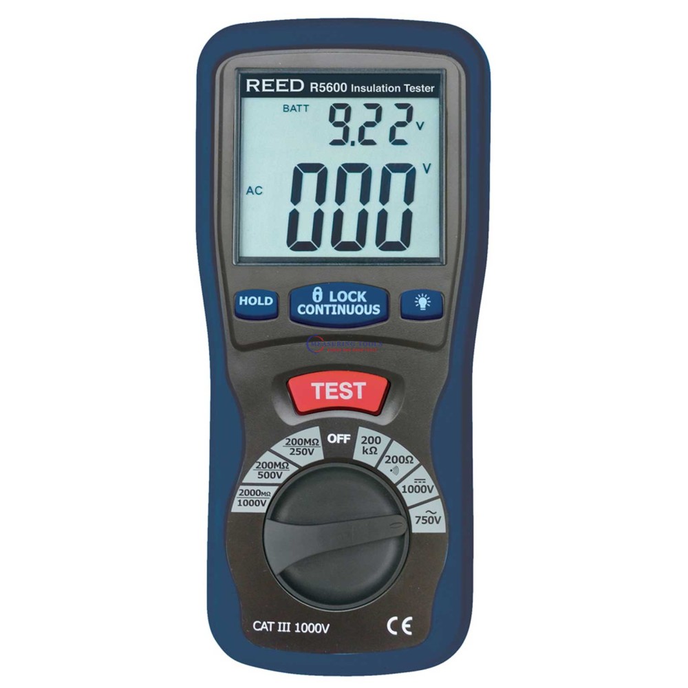 Reed R5600 Insulation/Resistance Meter Insulation Testers image