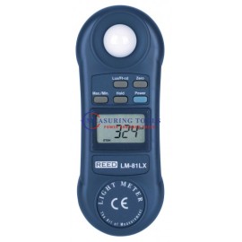 Reed LM-81LX Light Meter, 20,000 Lux