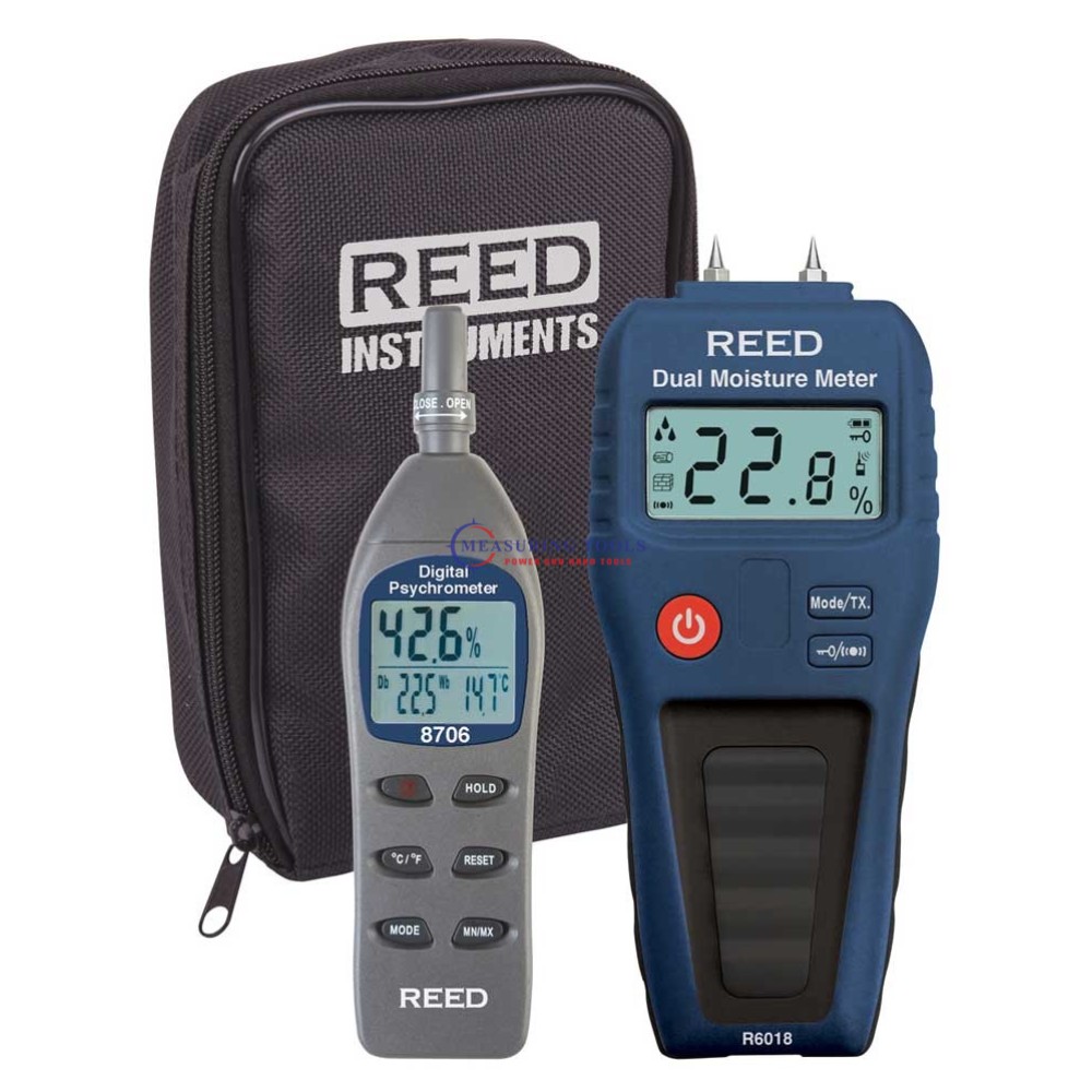 Reed R6018-KIT Water Damage/Restoration Kit Moisture Meters image