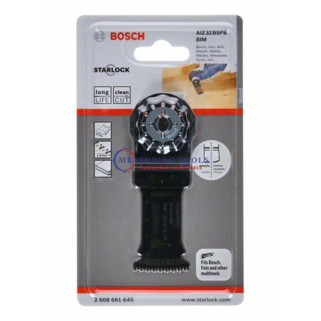Bosch BIM Plunge Cut Saw Blade AIZ 32 BSPB Hard Wood 50 X 32 Mm Multi-cutter Accessories image