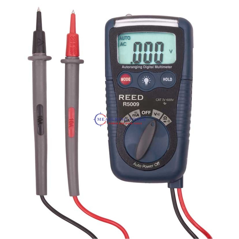 Reed R5009 Pocket Multimeter/Voltage Detector, 600v Ac/Dc Multimeters image