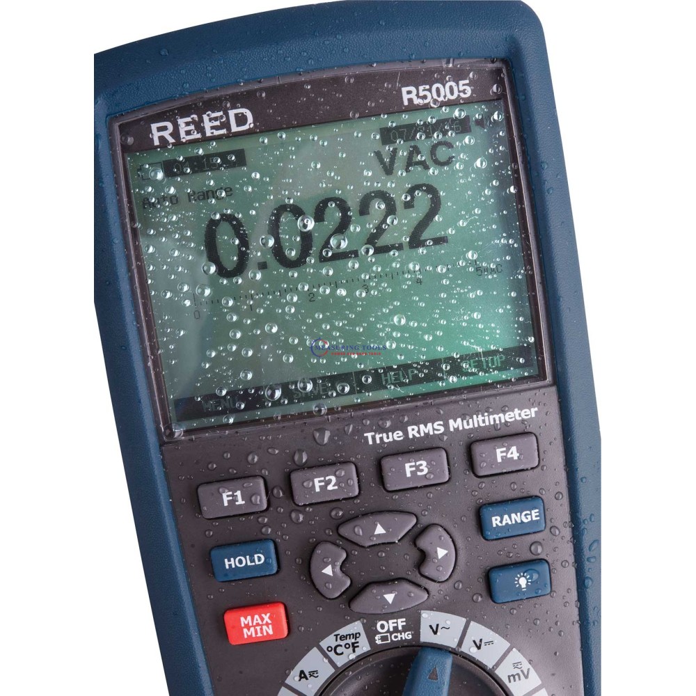 MTL | Reed R5005 Multimeter, Trms, 1000v Ac/Dc W/Temp, Data Logger ...