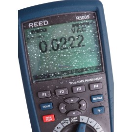 Reed R5005 Multimeter, Trms, 1000v Ac/Dc W/Temp, Data Logger