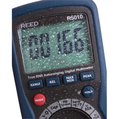 Reed R5010 Trms Ac/Dc Multimeter With Temperature, 1000v Ac/Dc Multimeters image