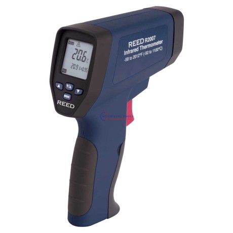 Reed R2007 IR Thermometer Dual Laser, 50:1, -58/2012F, -50/1100C  image