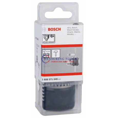 Bosch Keyed Chucks Up To 13 Mm 1.5-13 Mm, 1/2 - 20 Power Tools Accessories image