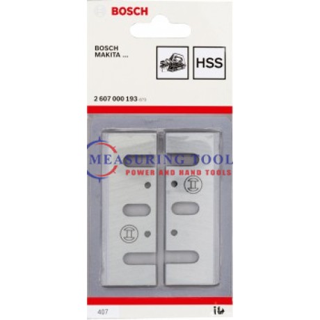 Bosch Planer Blades HSS (2 Pcs) Power Tools Accessories image