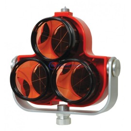 Muya AKZ30 Tilting 62mm Triple Prism With Polycarbonate Holder, Prism Canister, Copper Coated 