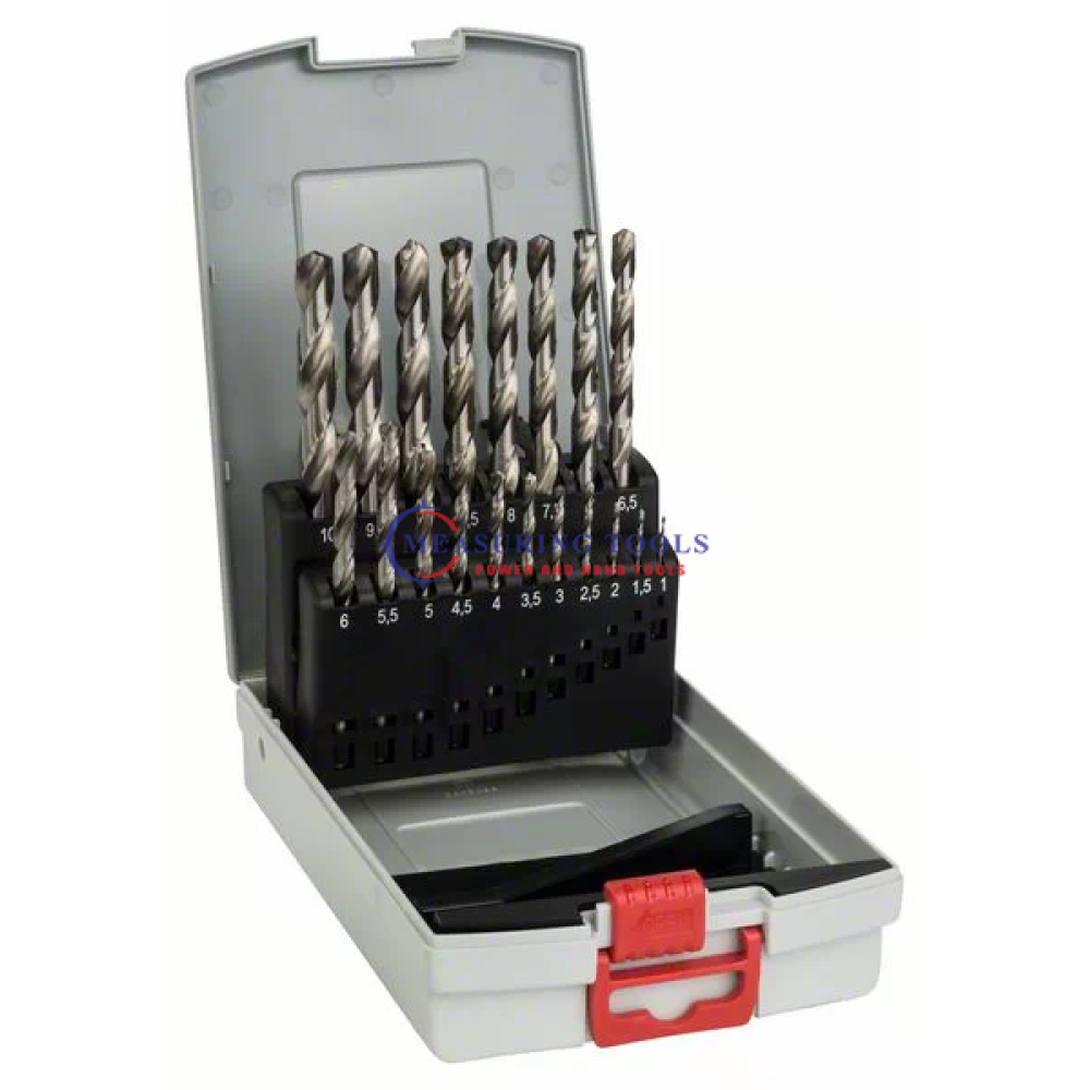 Bosch Probox HSS-G, 1-10 Mm (19pcs) Metal Drill Bits Probox HSS Metal drill bits image
