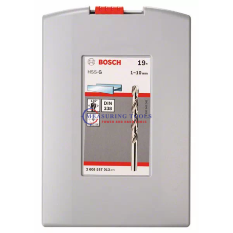 Bosch Probox HSS-G, 1-10 Mm (19pcs) Metal Drill Bits Probox HSS Metal drill bits image
